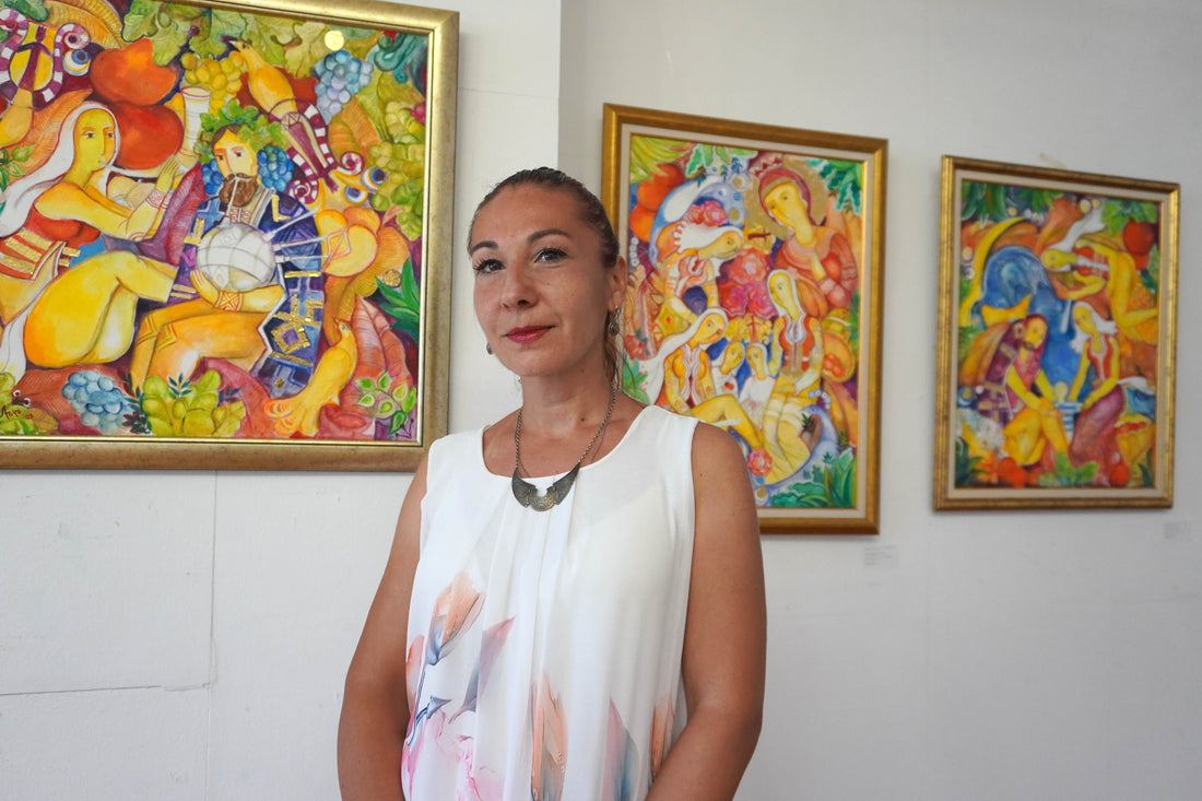 The Artist Behind the Work - Savina Lachezarova Nikolova