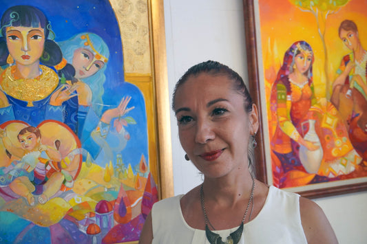 Introducing Savina Nikolova, Contemporary Bulgarian Art Rooted in Folklore and Light