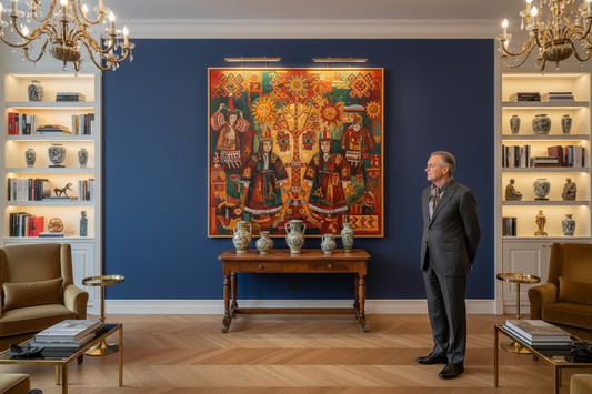 Collector Story: Why a Brussels Buyer Chose a Bulgarian Painting