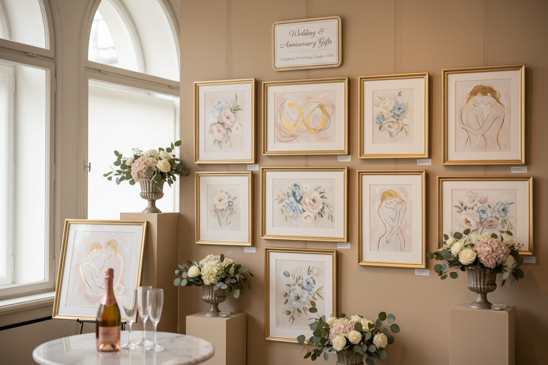 Gift-Worthy Original Paintings Under €500: For Weddings and Anniversaries