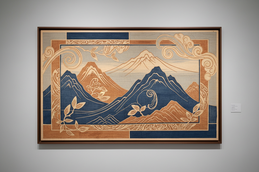 Graphic Mokuhanga: The Quiet Authority of Japanese Woodblock Discipline in Contemporary Art