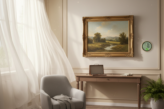 How to Care for Paintings at Home: Light, Humidity, and Placement