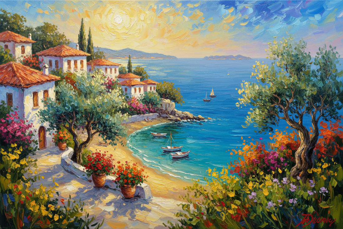 Summer Collection: Light, Colour, and Mediterranean Mood in Bulgarian Art